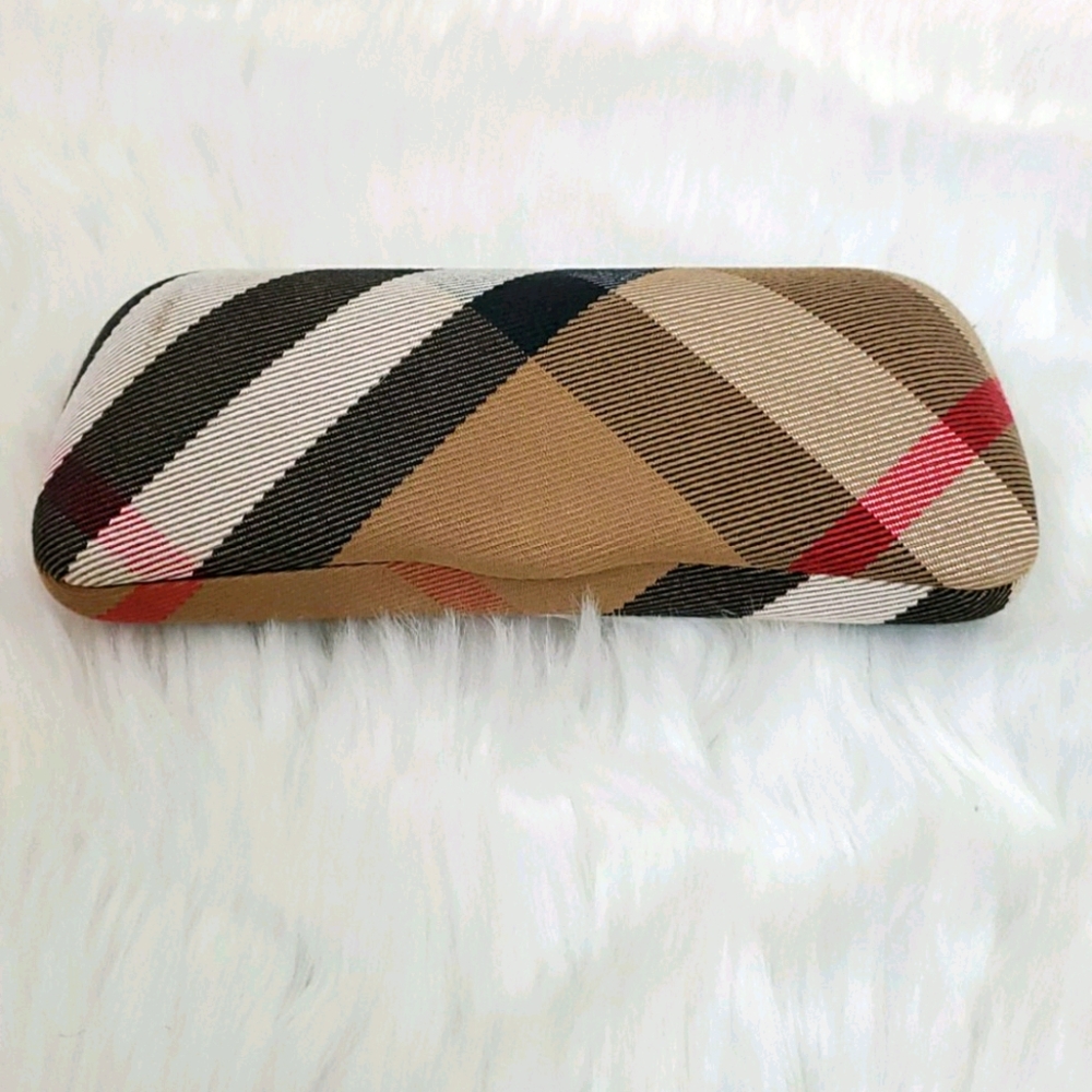 BURBERRY Glasses Case Hardcover